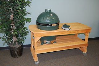 Big Green Egg Table long size for Large Green Egg grill