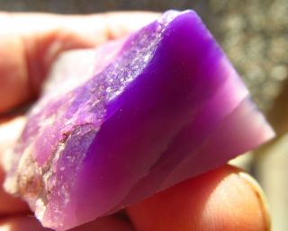 VIVID COLORS Raw Uncut Natural UNTREATED Blue Richterite Purple 