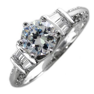cubic zirconia engagement ring in Engagement & Wedding