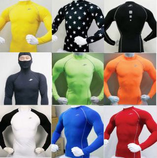   Under Base Layer Top Tight Long Sleeve T Shirts Cycling Jersey