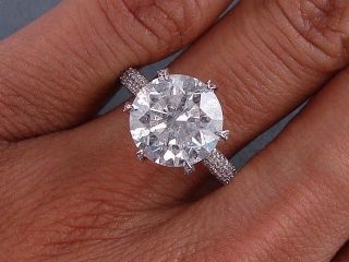 06 CARATS CT TW ROUND CUT DIAMOND ENGAGEMENT RING G SI3