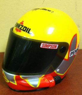 Johnny Benson Signature Edition Simpson Nascar Helmet Figurine