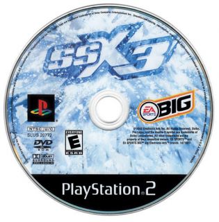 SSX 3   Sony PS2 Game Playstation 2 Black Label