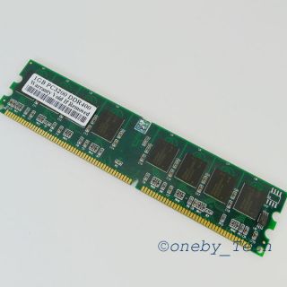  High Density 1GB PC3200 DDR400 DDR 184pin DIMM Desktop Memory DDR1 1GB