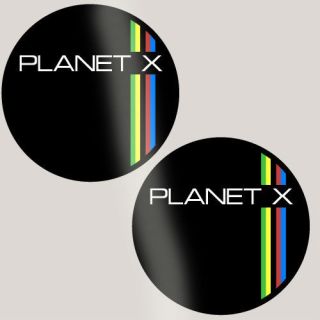 Planet X Carbon Bike Wheel Decal Sticker kit