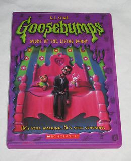 GOOSEBUMPS NIGHT OF THE LIVING DUMMY DVD RL STINE HALLOWEEN