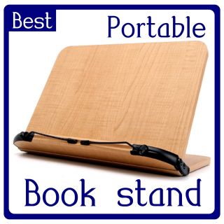 Size S. Portable Reading Book Stand Document Notebook Holder 