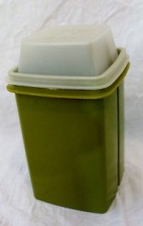Tupperware Pick A Deli Pickle Container Strainer Green Keeper Vintage