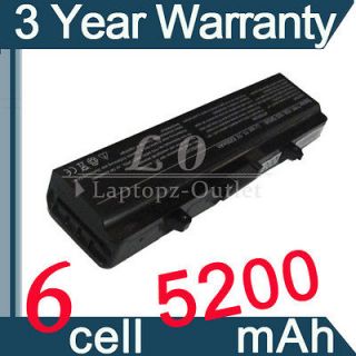 New 6 Cell Battery for Dell Inspiron RU586 0WK379 0X284G 0XR693 M911G 