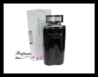 BLACK SOUL for Men by TED LAPIDUS EDT Spray 3.3oz/100ml ~ BRAND NEW 