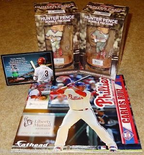 World Series Giants Phillies 2012 Hunter Pence SGA Bobble Road Jersey 