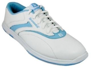 Brunswick Silk White/Blue Womens Bowling Shoes