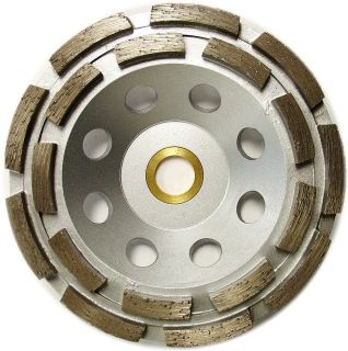 Standard Double Row Concrete Diamond Grinding Cup Wheel for Angle 