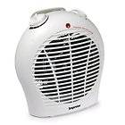 Impress Small Compact Portable Quiet Fan Space Heater w/ Adjustable 