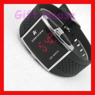 OHSEN Cheap DAY/DATE Red LED Men Sport Quartz Wrist Watch