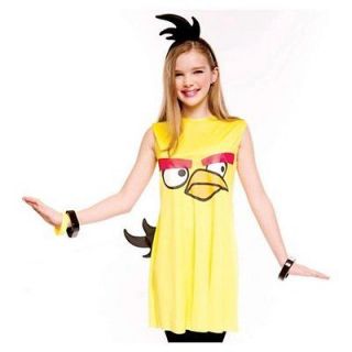   birds girls costume tank fancy dress large 10 12 halloween child xl