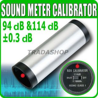 sound level meter calibrator in Sound & Audio Measurement