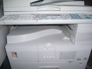 ricoh afficio mp1600, network ready, scanner,fax,pr​inter/copier