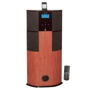   600W Cherry Digital 2.1 Channel Home Theater Tower w/ iPod iPhone Dock