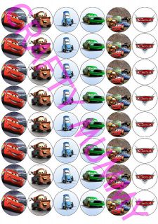 disney cars cupcake toppers in All Occasion Party Supplies