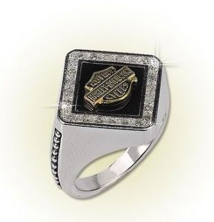   Davidso​n Ladies Forever Diamond Ring by Franklin Mint D4J8579 SZ 7