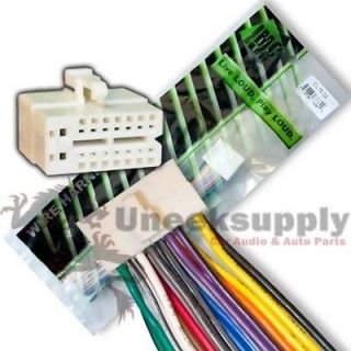 CLARION 16 PIN WIRE HARNESS POWER GROUND PLUG CZ RD DB