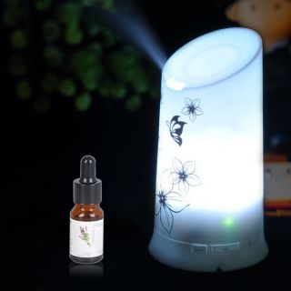   LED Ultrasonic Aromatherapy Diffuser with 10ml Essential Oil free
