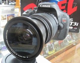  macro fisheye lens for Canon Digital Rebel T3 T3i T2 T2i 1100d C PL