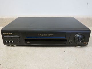 Panasonic PV 8661 4 Head Hi Fi Stereo VCR Nice