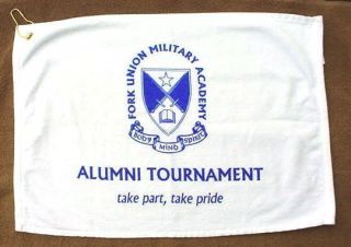 Fork Union Military Academy FUMA Alumni Cloth Golf Bag Towel