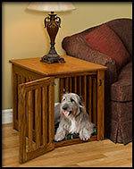 large wood dog crates
