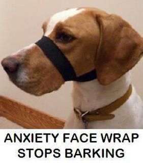 The Calming Face Wrap by Anxiety Wrap   Ends Barking   Maintained 