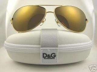 Authentic D&G Dolce&Gabbana Aviator Sunglasses 6015   02/F9 *NEW*