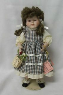Collectible Porcelain Scarecrow Doll Kingstate The Doll Crafter