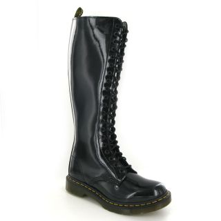 Dr.Martens 1B60 20 Eye Black Patent Womens Boots