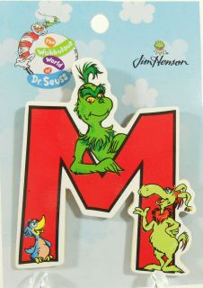 Letter M Set of 6 Dr. Seuss Jim Henson Alphabet PerJinkities NOS 3 