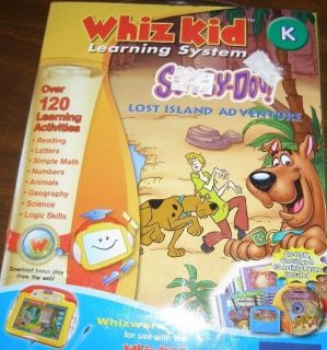 New Vtech Whiz kid Games Scooby Doo Lost Island