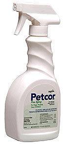 Petcor Dog Cat Flea Spray 16oz Professional Flea Tick Killer Pet Spray