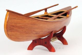 Canadian Peterborough Canoe Wooden Built Boat Model 24