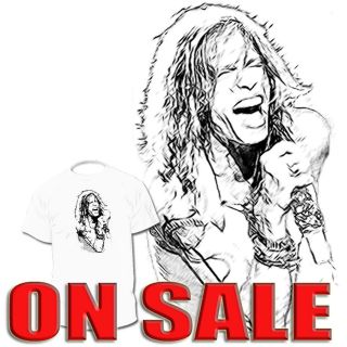 Steven Tyler T shirt Aerosmith Bon Jovi Cult Drawings Are Available