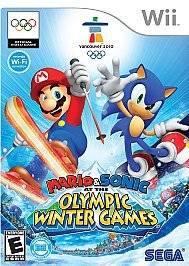 Brand New Mario and Sonic at the Olympic Winter Games WII *Next Day 