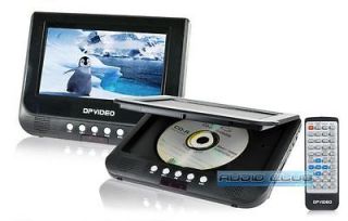 SCREEN PORTABLE DUAL DVD PLAYER +2YR WARNTY WITH BUILT IN SPEAKERS 