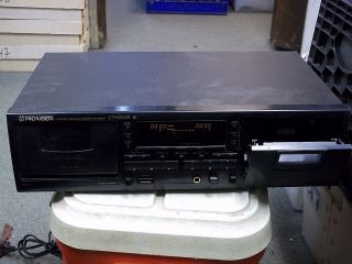 PIONEER CT W502R DUAL DOUBLE CASSETTE DECK STEREO AUTO REV DOLBY B C 