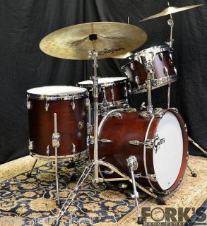 Gretsch USA custom 4pc drum set / Satin Walnut