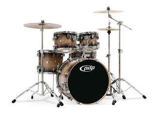 PDP M5 Series Maple Natural Charco​al Burst Drum Shell Pack