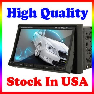 CAR STEREO IN DASH 2DIN  CD DVD PLAYER DUAL ZONE F
