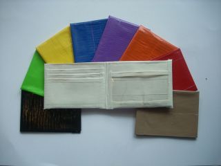 Duct tape wallets with 3 card slots and ID slot