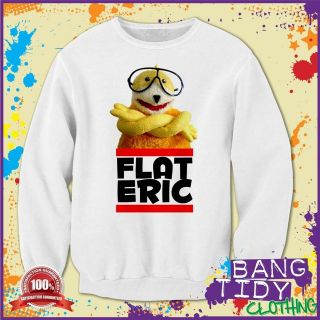 FLAT ERIC DJ MUSIC RUN DMC HIP HOP RAP B BOY Sweatshirt