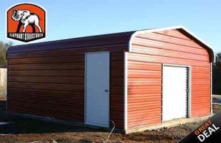   ​ed Metal Carport Garage or Storage Shed 18Wx21L   $2,955 Installed