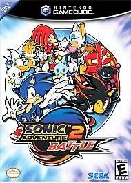 Sonic Adventure 2 Battle for Nintendo Gamecube w/ Case Game